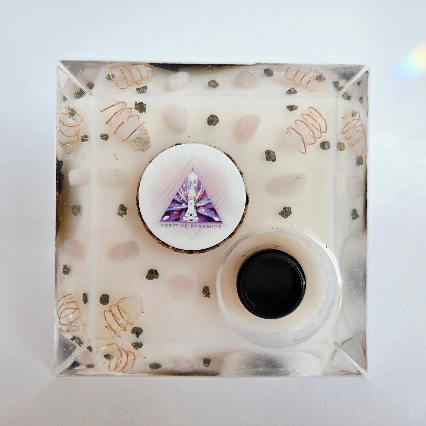 Orgonite Piramide Amethist To Remember M (10,5cm)