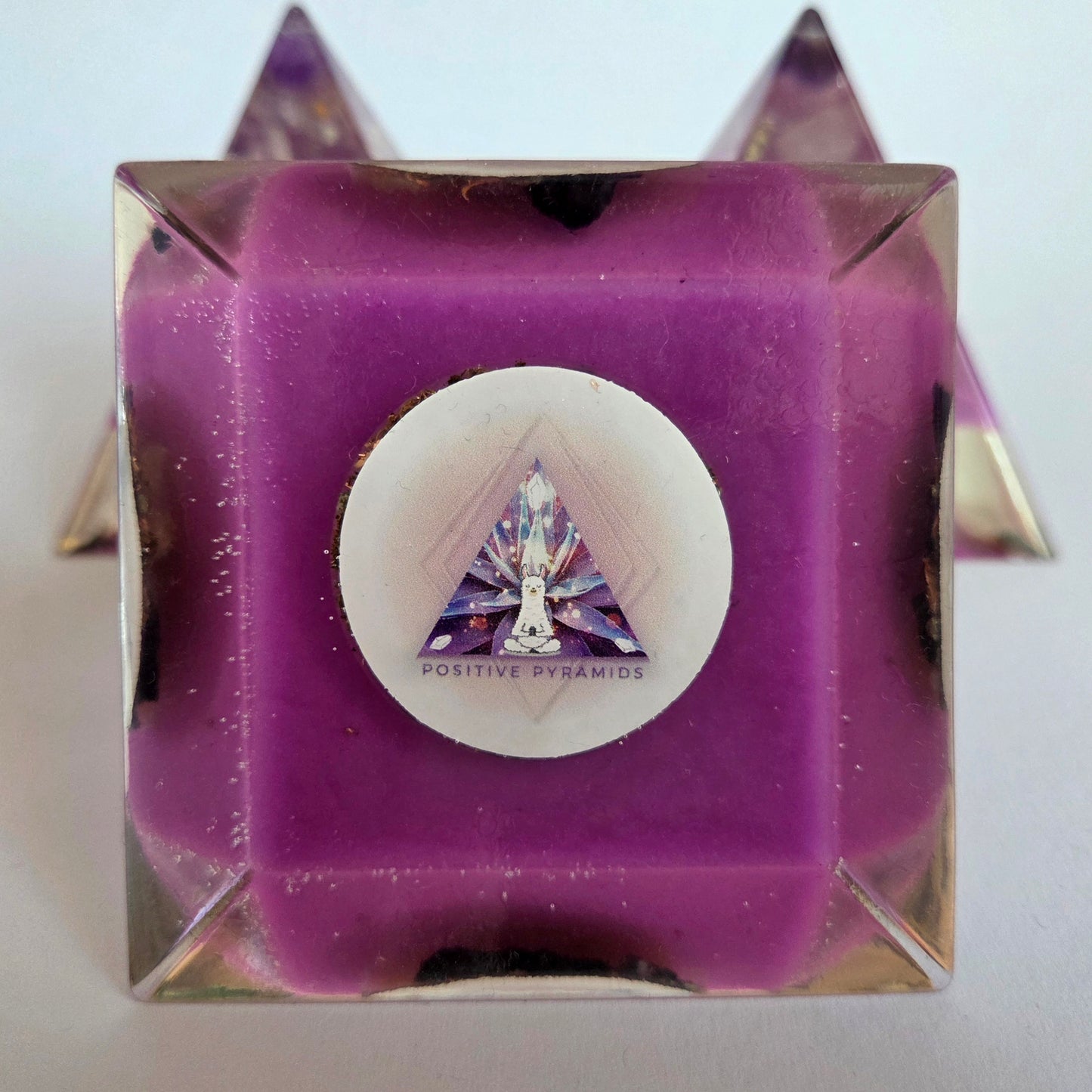 Orgonite Piramide Amethist S (7,5 cm)