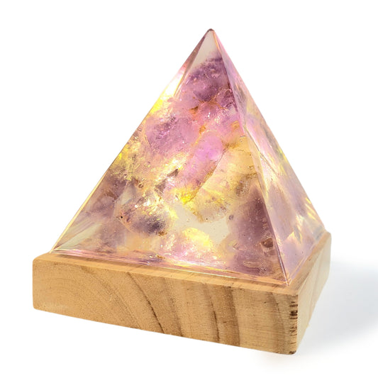 Amethist CrystalGlow™ – Licht met een Ziel